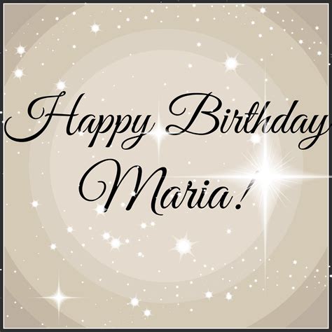 happy early birthday maria